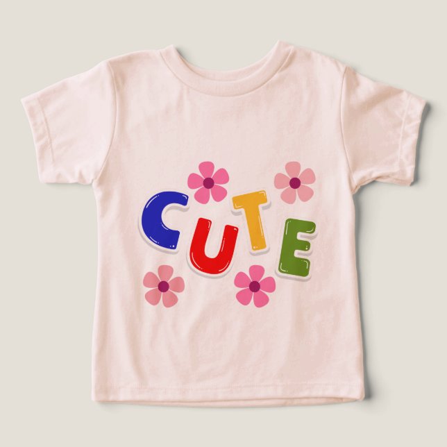 CUTE TODDLER T-SHIRT (Design Front)