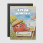 cute tomato magnatic card (Front/Back)