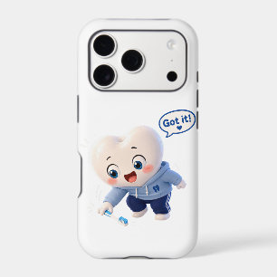 Cute Tooth Character "Got It!" Dental Hygienist Ph iPhone 17 Pro Case