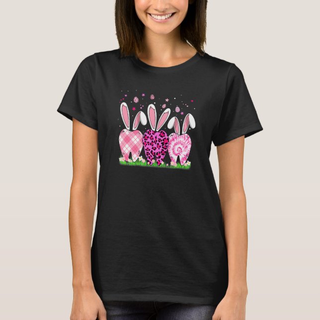 Cute Tooth Dental Squad Dental Assistant Easter Da T-Shirt (Front)