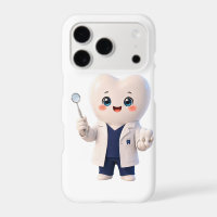 Cute Tooth Dentist Character iPhone Case