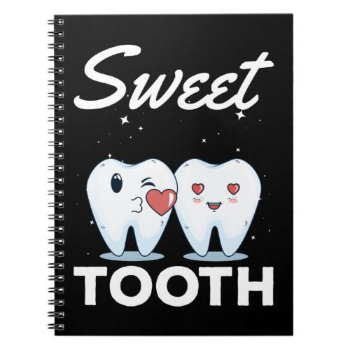 Cute Tooth Dentist Orthodontist Dental Assistant Notebook