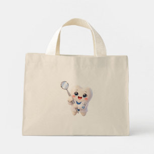 Cute Tooth Dentist Tote Bag   Dental Gift