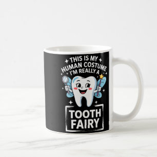 Cute Tooth Fairy Costume For Men Women Kids Teeth Coffee Mug