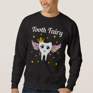 Cute Tooth Fairy Dental Halloween Costume Dentist Sweatshirt