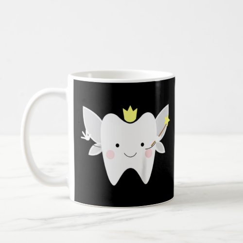 Cute Tooth Fairy Dental Tees For Kids And Toddlers Coffee Mug