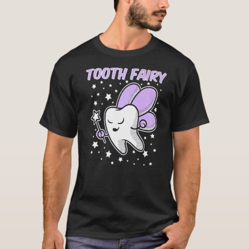 Cute Tooth Fairy Halloween Costume Dental Assistan T_Shirt