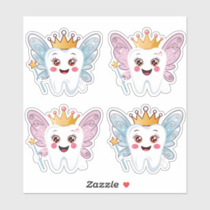 Cute Tooth Fairy Sticker