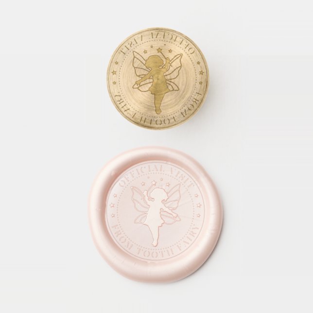 Cute Tooth Fairy  Wax Seal Stamp (Stamped)
