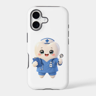 Cute Tooth Nurse Phone Case   Dental Gift