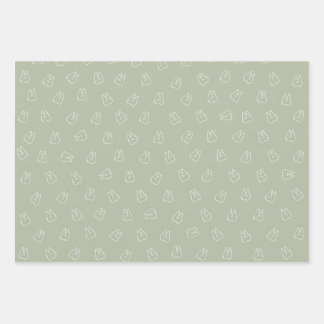 Cute Tooth Wrapping Paper