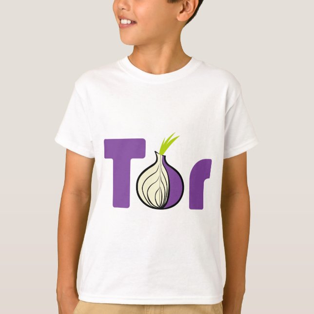 Cute TOR Onion Network Browser T-Shirt (Front)