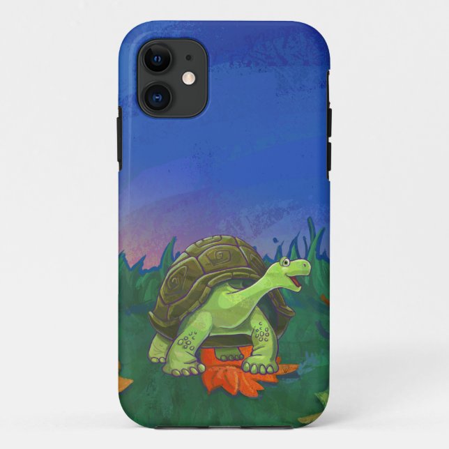 Cute Tortoise Electronics Case-Mate iPhone Case (Back)