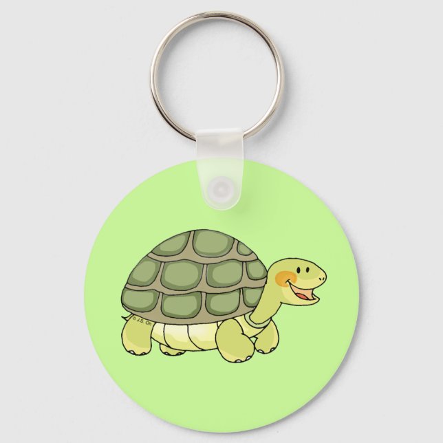Cute tortoise keychain (Front)