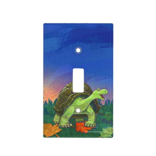 Cute Tortoise Kids Room Light Switch Cover