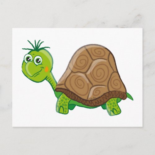 Cute Tortoise _ postcard
