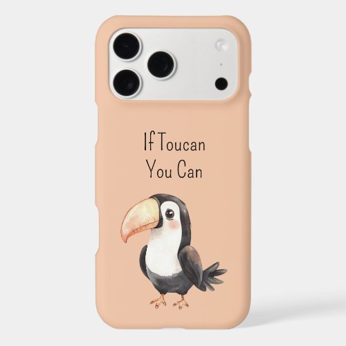 Cute Toucan Bird Animal iPhone 17 Pro Max Case