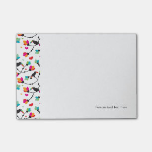 cute toucan bird tropical illustration post-it notes
