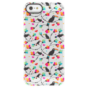 cute toucan bird tropical illustration permafrost iPhone SE/5/5s case
