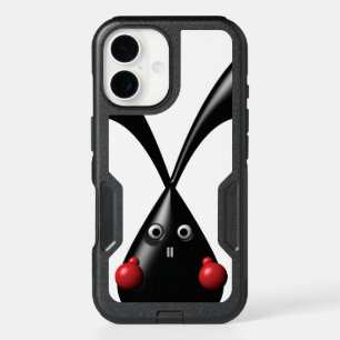 Cute Tough Bunny Boxer Rabbit iPhone 16 Case