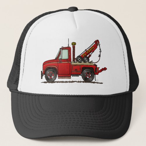 Cute Tow Truck Wrecker Trucker Hat