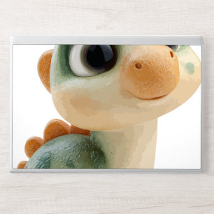 Cute Toy Dinosaur Close-Up HP Laptop Skin