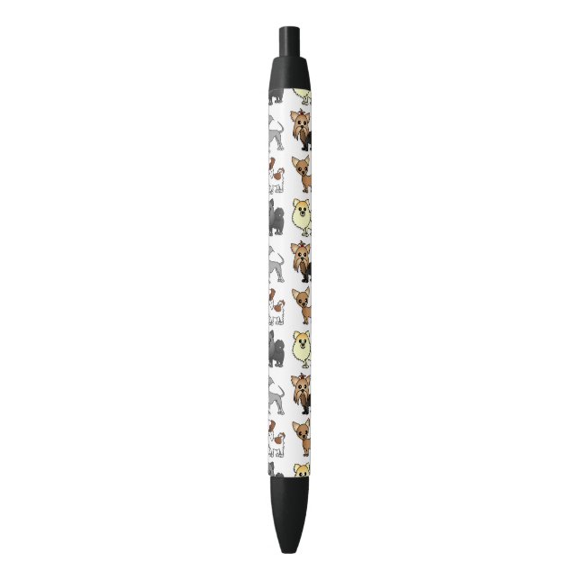 Cute Toy Dog Breed Pattern Pen (Front Vertical)