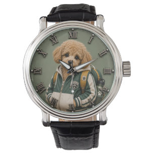 Cute Toy Poodle Puppy Watch