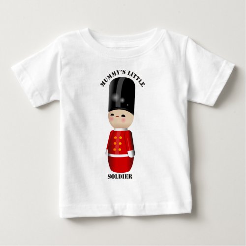 Cute Toy Soldier Baby T_Shirt