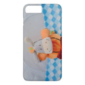Cute toy with a red bowtie iPhone 8 plus/7 plus case