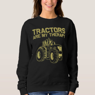 Cute Tractor Designs For Men Women Farm Truck Driv Sweatshirt