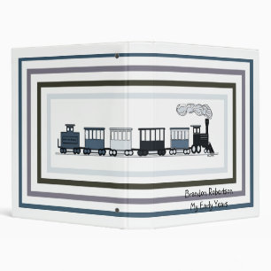 Cute Train Album Binder