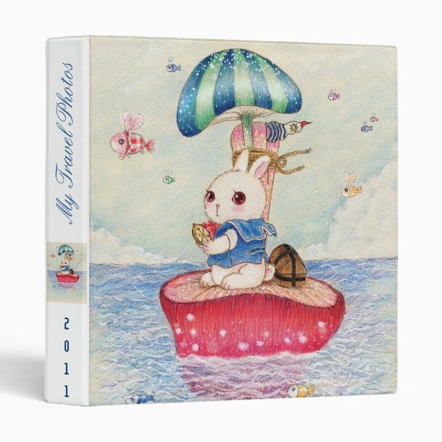 Cute travel photos binders (Front/Spine)