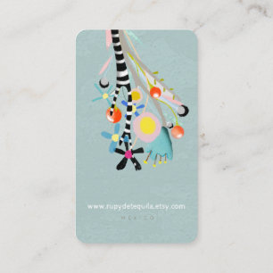 Cute Tree Australian & Japanese Business Card Size