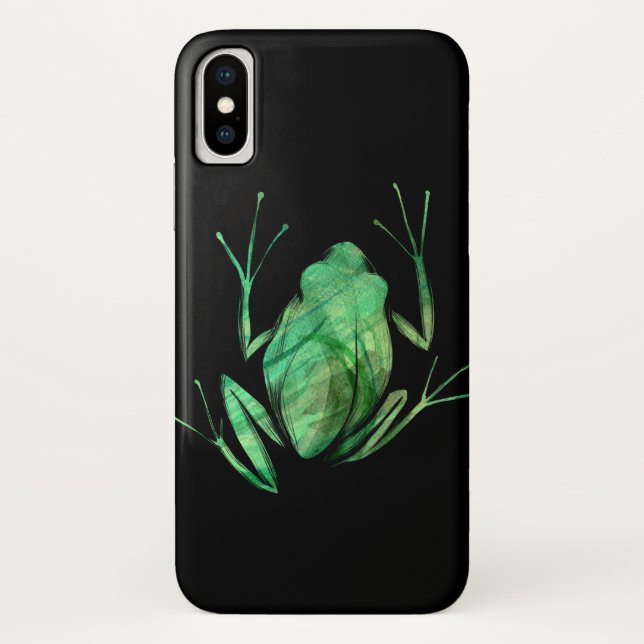 Cute Tree Frog Artistic Frogs I love frogs         Case-Mate iPhone Case (Back)
