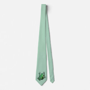 Cute Tree Frog Artistic Frogs I love frogs Neck Tie