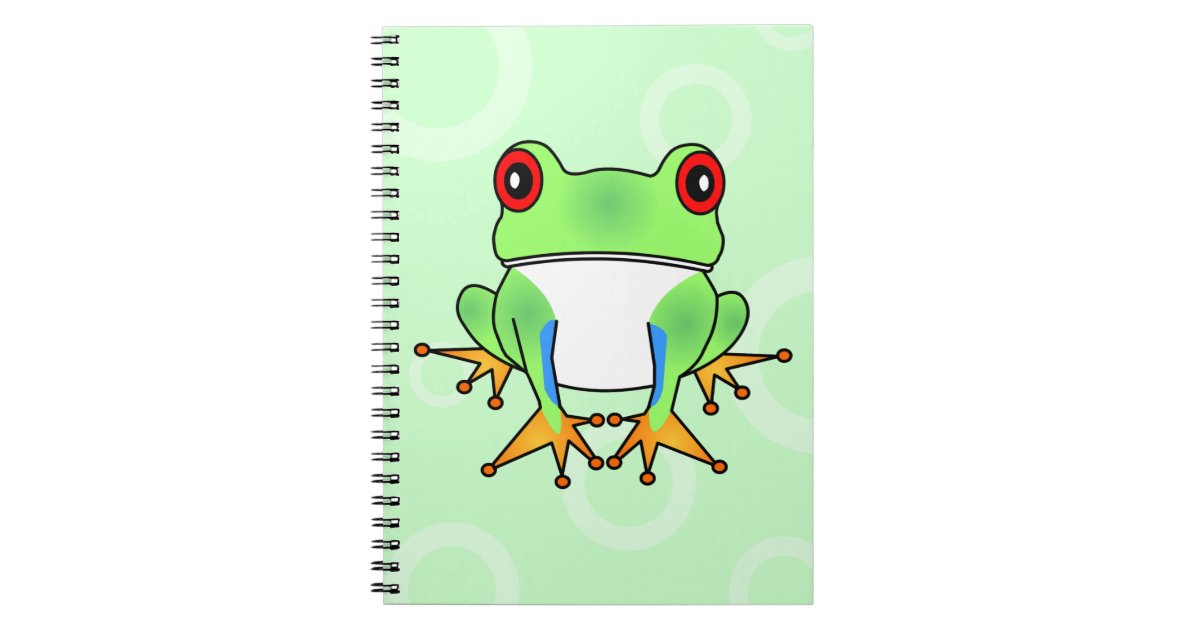cute tree frog drawing