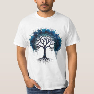 Cute Tree of Life Watercolour T-Shirt