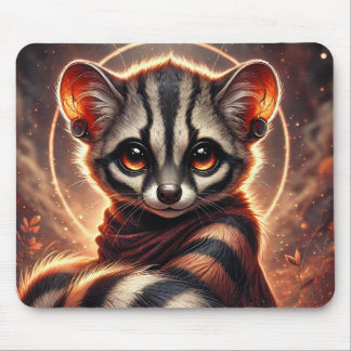 Cute Trendy African Civet | Anime Mousepad