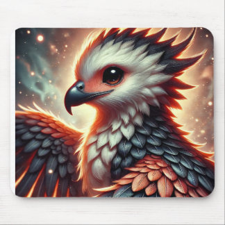 Cute Trendy African Fish Eagle | Anime Mousepad