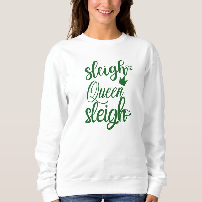 Cute Trendy And Stylish Christmas Sweatshirt (Front)
