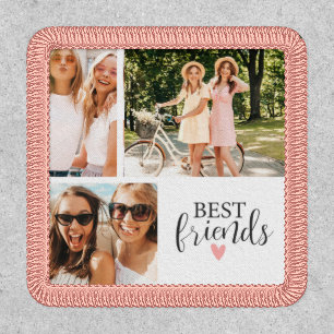 Cute Trendy Best Friends Photo  Patch