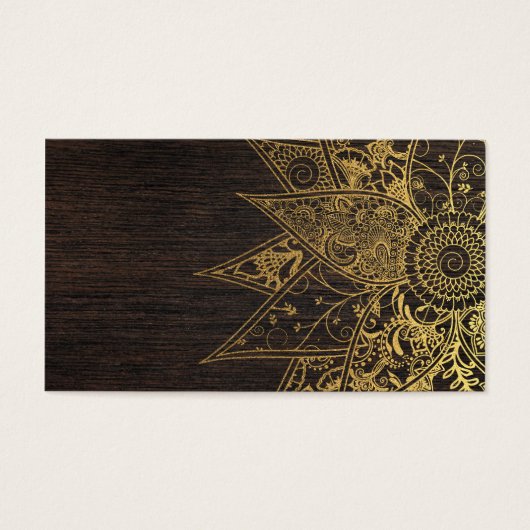 Cute trendy flower henna hand drawn design (Front)