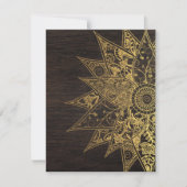 Cute trendy flower henna hand drawn design (Front)