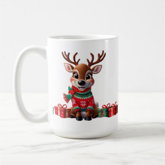  Cute Trendy Modern Humor Funny Merry Christmas  Coffee Mug
