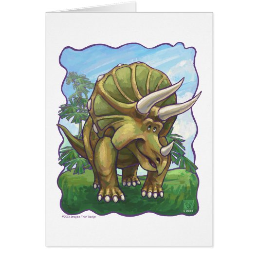 Cute Triceratops Art Gifts & Accessories (Front)