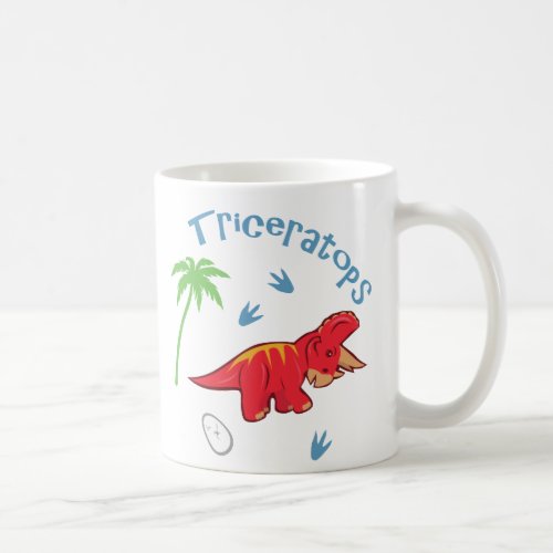 Cute Triceratops Coffee Mug