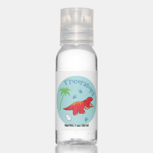 Cute Triceratops Hand Sanitizer