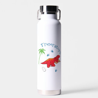 Cute Triceratops Water Bottle