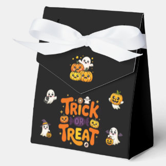 Cute Trick or Treat Halloween Favor Box 3